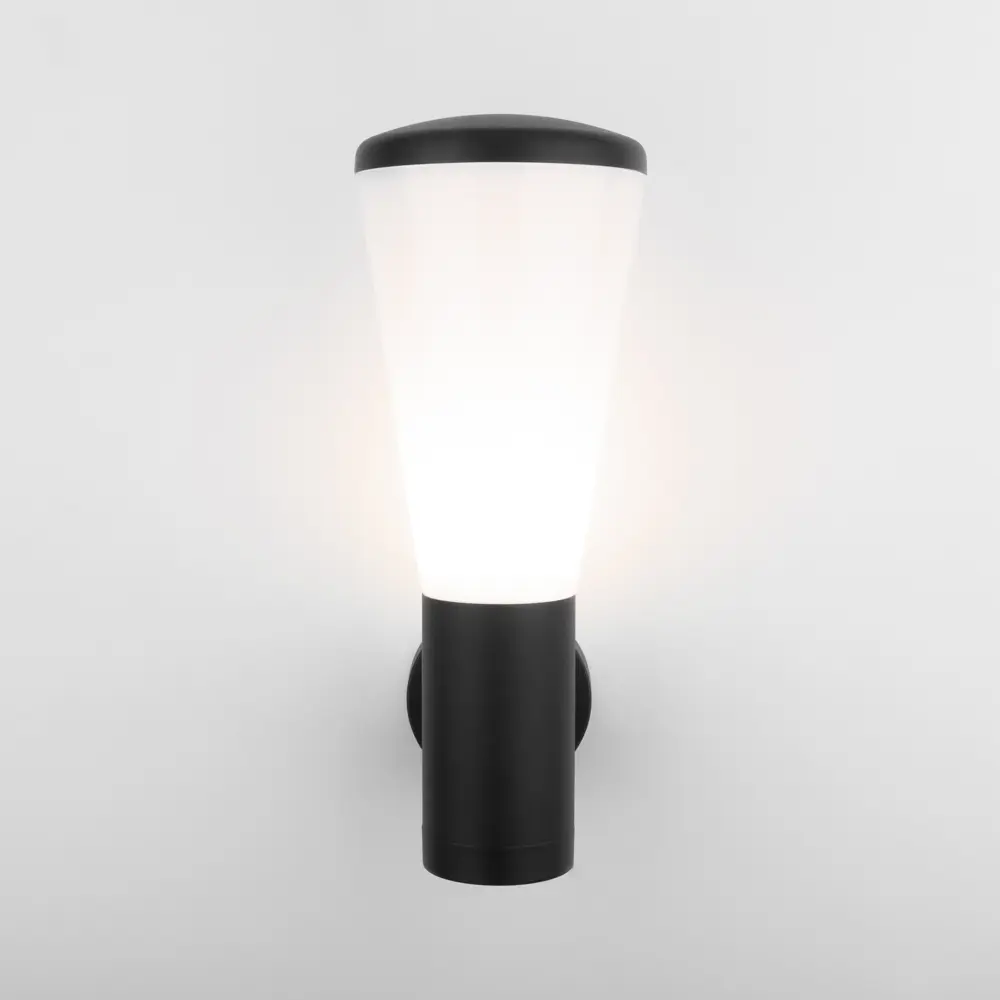 Светильник уличный настенный Elektrostandard Techno 1416 1xE27x60W IP54 цвет черный 85177227 STLM-2086880  - Вид №1