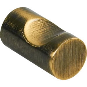 Мебельная ручка-кнопка 2601-00-AB 22x12 мм, цвет бронза