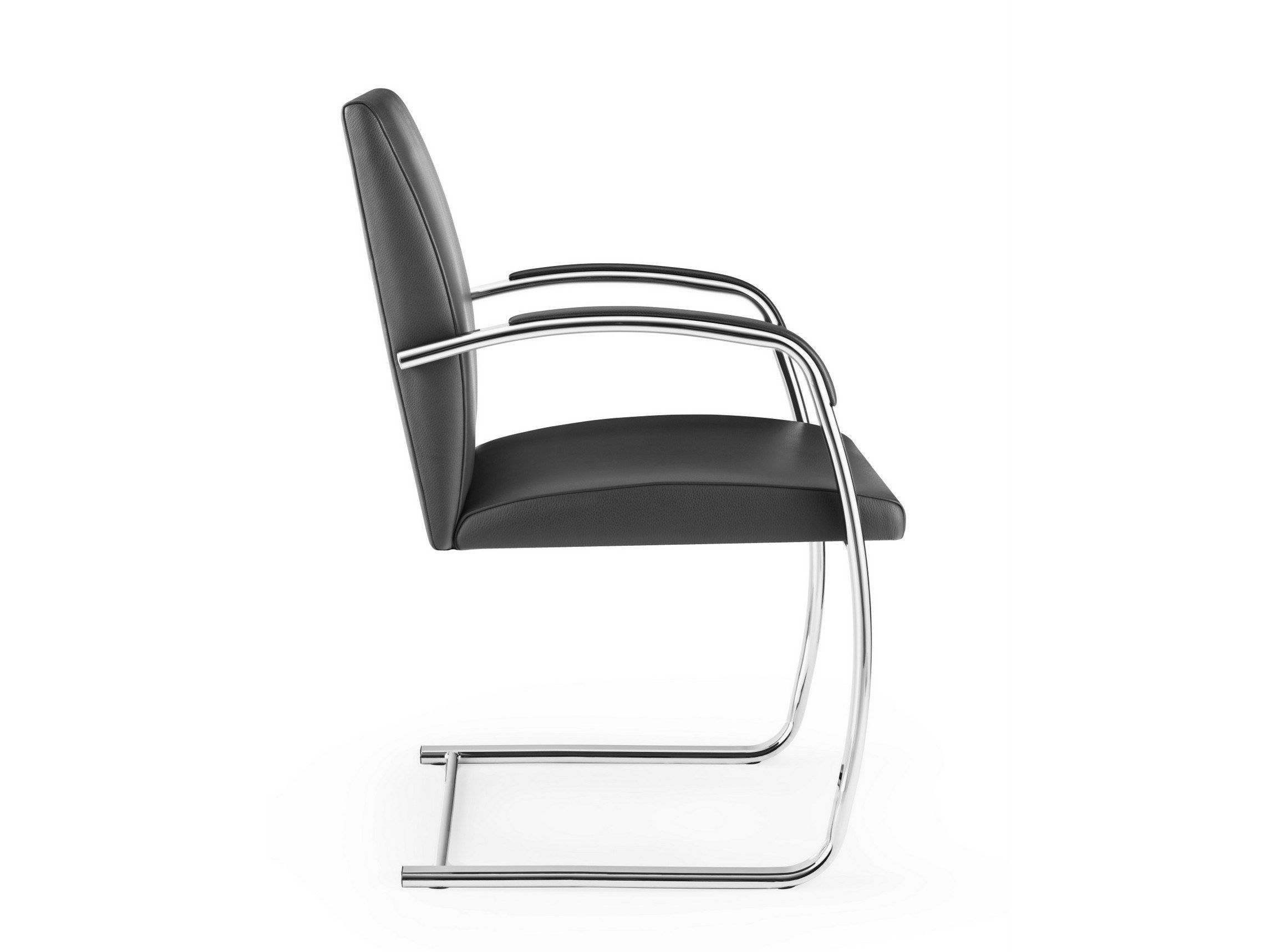 Кожаный консольный стул с подлокотниками Spiegels .prado ARCH-00149674 - Вид №1