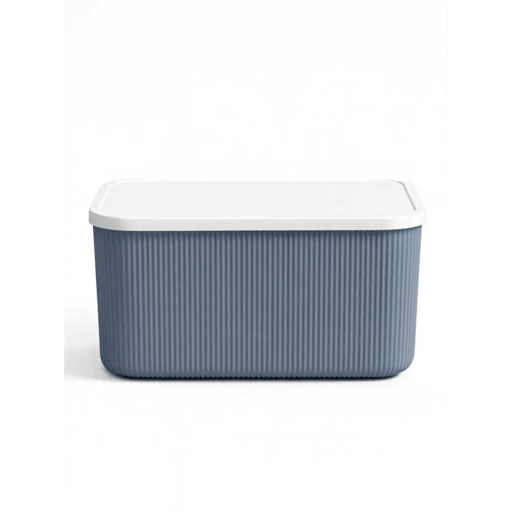 Корзина для хранения Primanova Рица 13.5 л цвет серый STLM-2003772