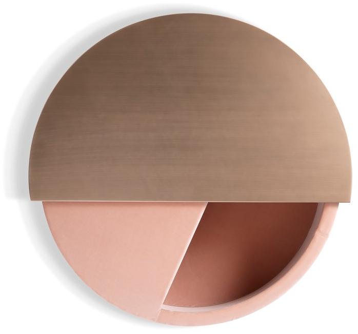 Arte Brotto Круглый пуф-контейнер из ткани Leonardo S98 - Вид №3