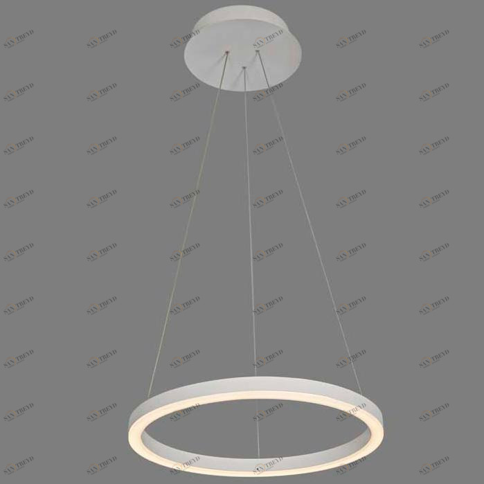 Подвесной светильник Donolux DLWW DL18554/01WW D450 DONOLUX ДИЗАЙНЕРСКИЕ, DL18554 072007 Прозрачный;серебро 