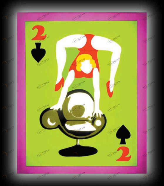 Mirabili Светящаяся декоративная панель из пластика Swing c’overland & co sun-id-1370407