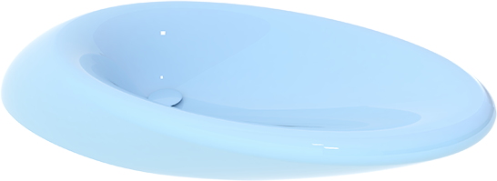 TOLAV9022 Накладная раковина на столешницу GSG CERAMIC TOUCH