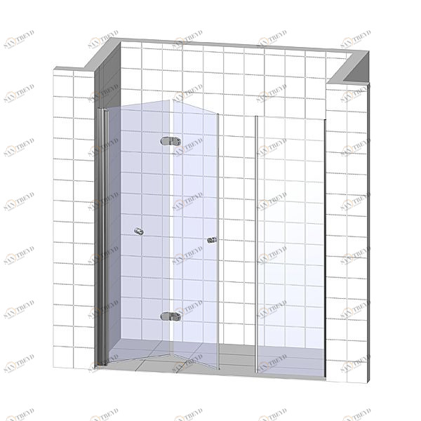 Душевая дверь в нишу 120x190 GK-103C GUTEWETTER LUX DOOR 120X190GK103C