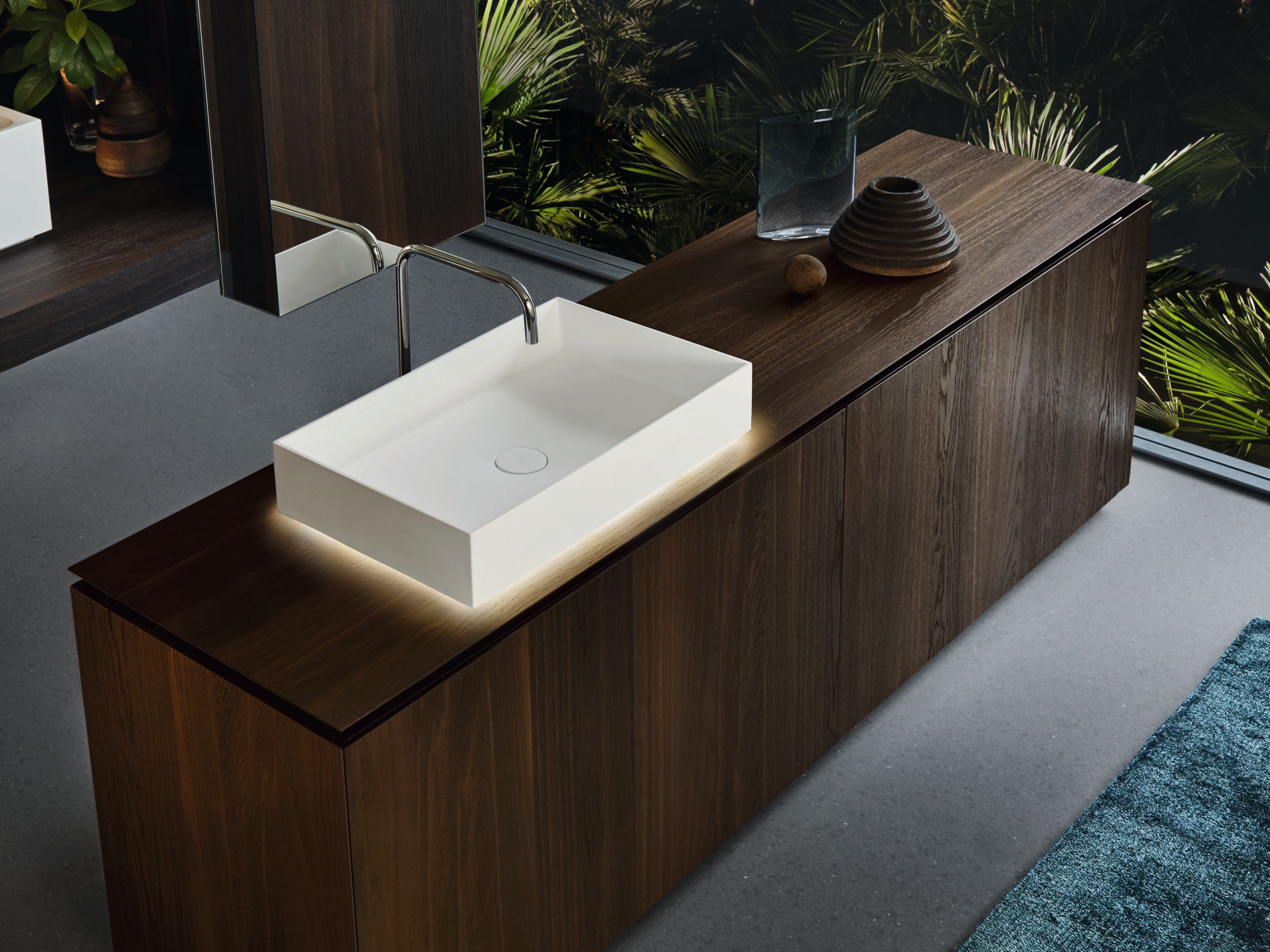 Полная мебель для ванной комнаты Noorth чистый ARCH-00147715 - Вид №1