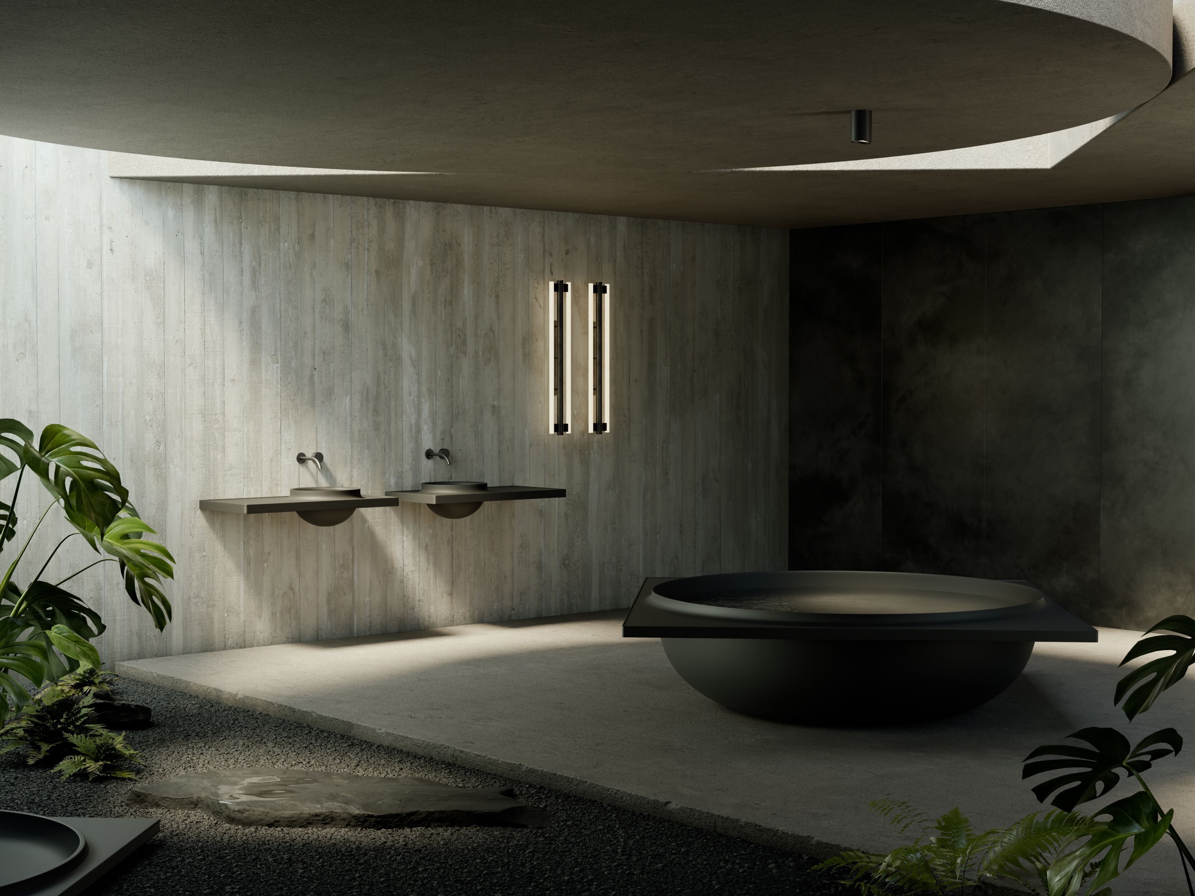 Бетонная раковина с столешницей PULKRA купол ARCH-00022306 - Вид №6