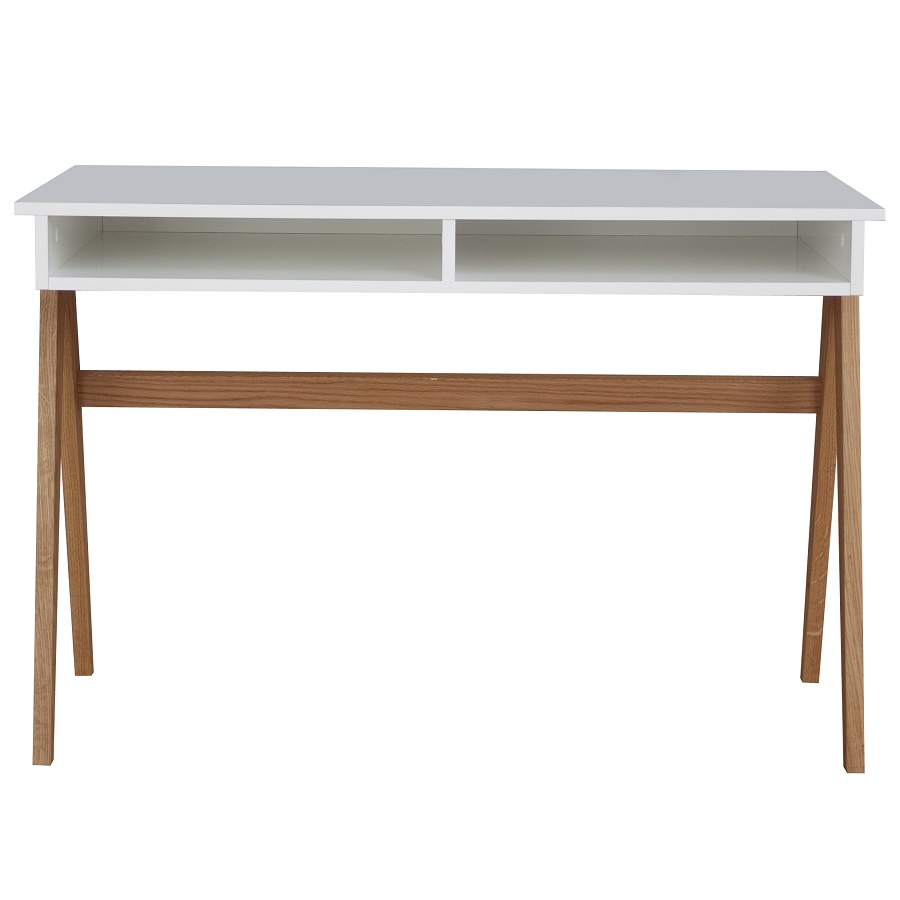 Стол рабочий Tenzo Strada, 75x110x55 см, белый 2020454 - Вид №3