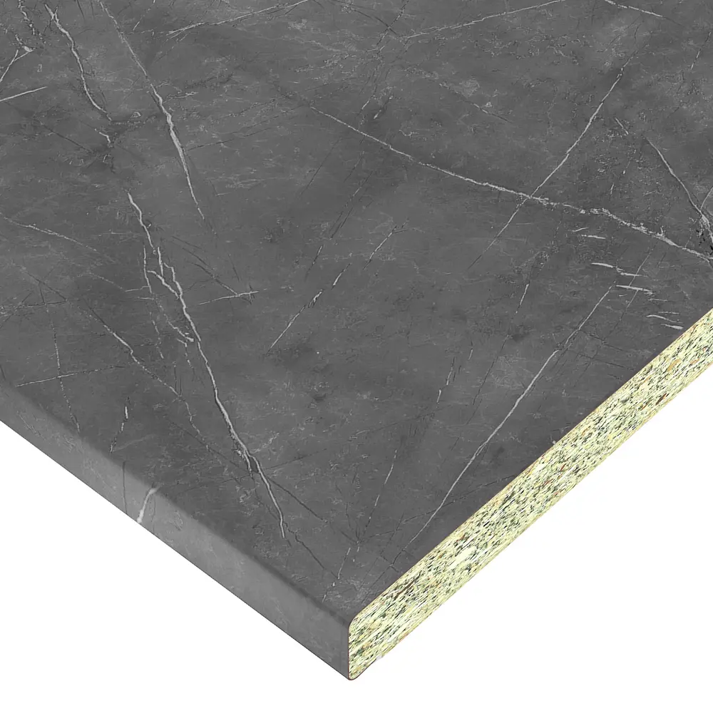 Столешница Delinia Каспий 120x3.8x60 см ДСП цвет серый 85540002 STLM-2199602  - Вид №1