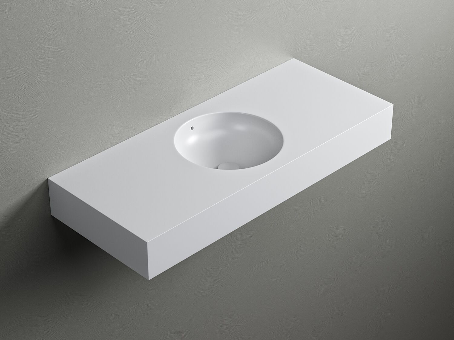 Подвесная раковина Corian® с столешницей Acquapazza Corian ® elements ARCH-00131215