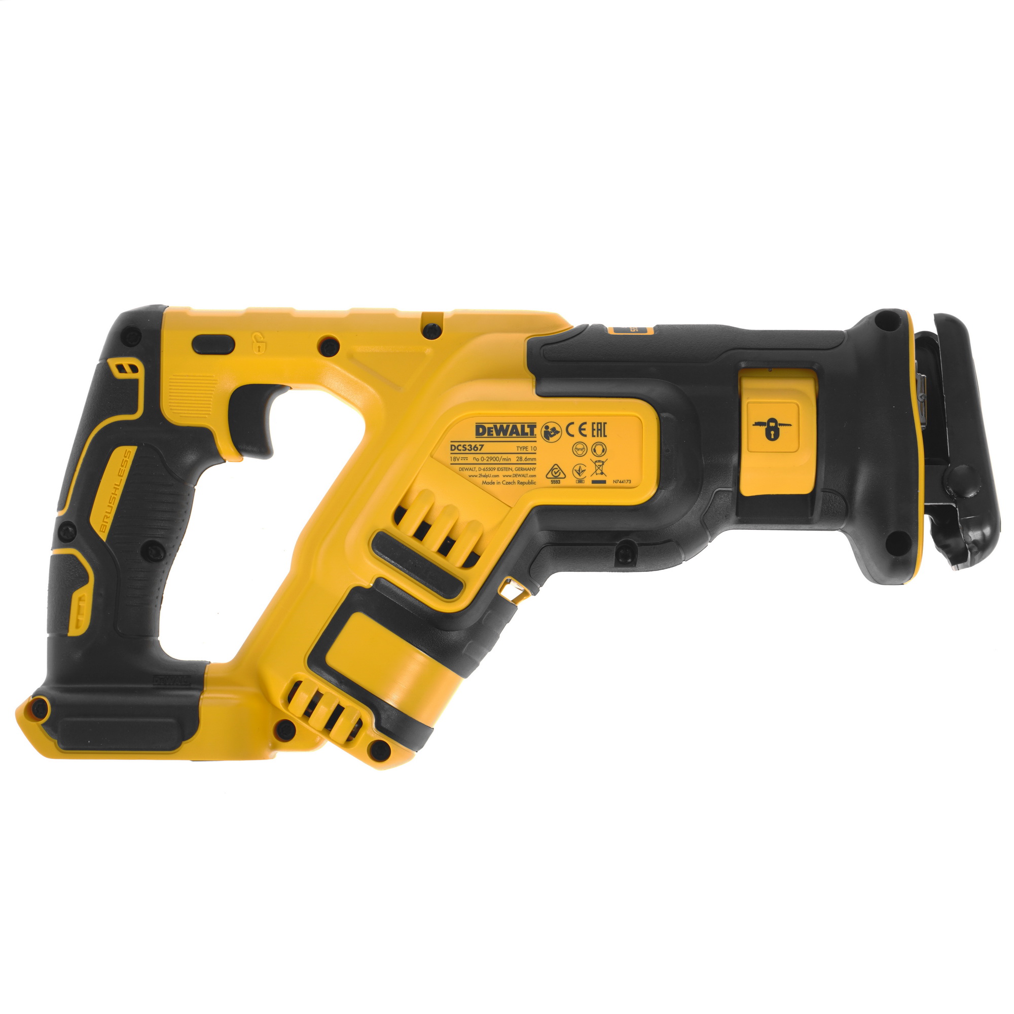Сабельная пила DeWalt DCS367N XR FLEXVOLТ 18/54V  , Без ЗУ, Без АКБ 8158012 STDN-0030366 - Вид №1