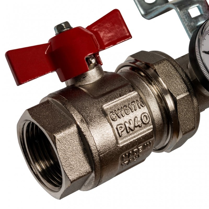 Коллектор нерж в сборе 11 выходов с расходомерами STOUT SMS0907000011 - Вид №2