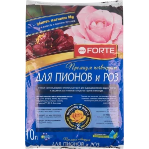 Грунт Премиум для роз и пионов 10 л 84467542 STLM-2081188