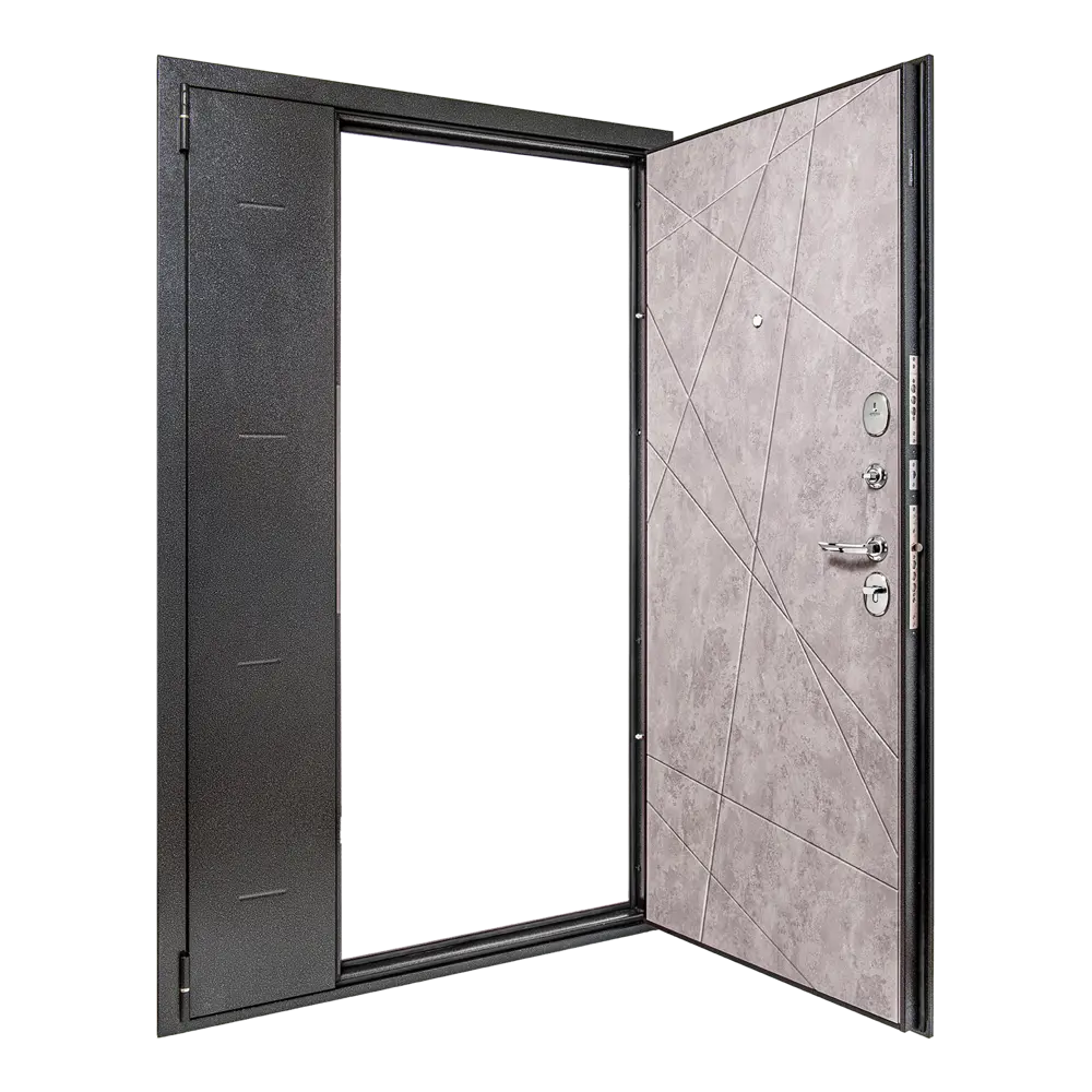 Дверь входная металлическая Порта 130x205 см правая грей арт 85486789 STLM-2105471 PORTIKA  - Вид №9