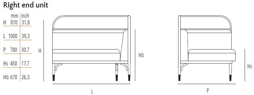 Wiener GTV Design Модульный секционный диван Targa sun-id-1356656 - Вид №15