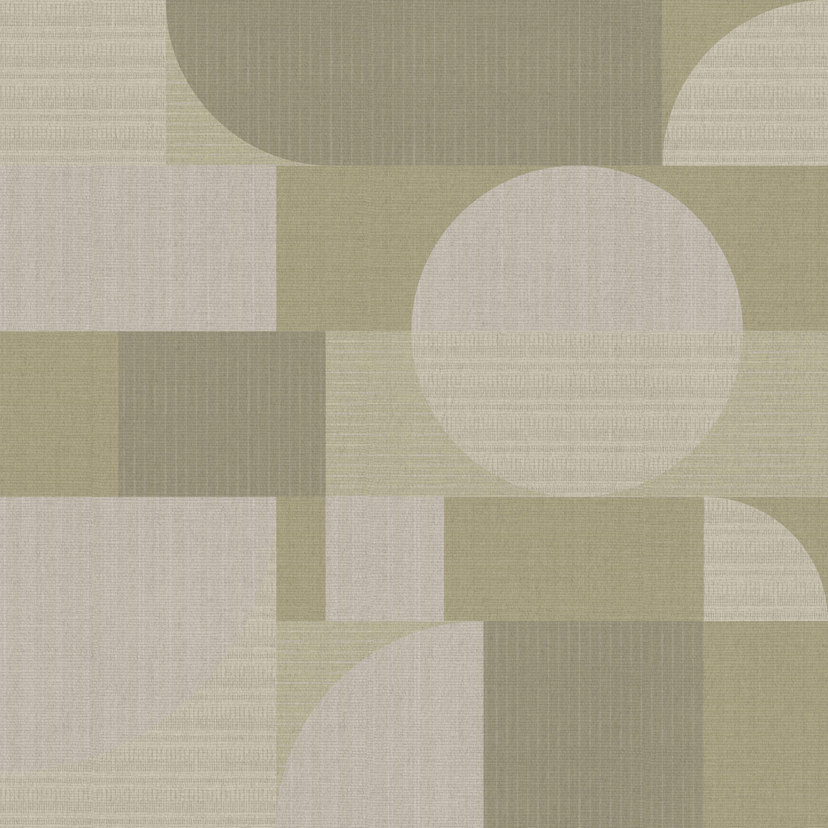 Геометрические обои Inkiostro Bianco PUZZLE ARCH-00152435 - Вид №1