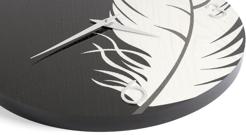 LIGNIS® Настенные часы из инкрустированного дерева Dolcevita nature 10.058 / 10.136 - Вид №2