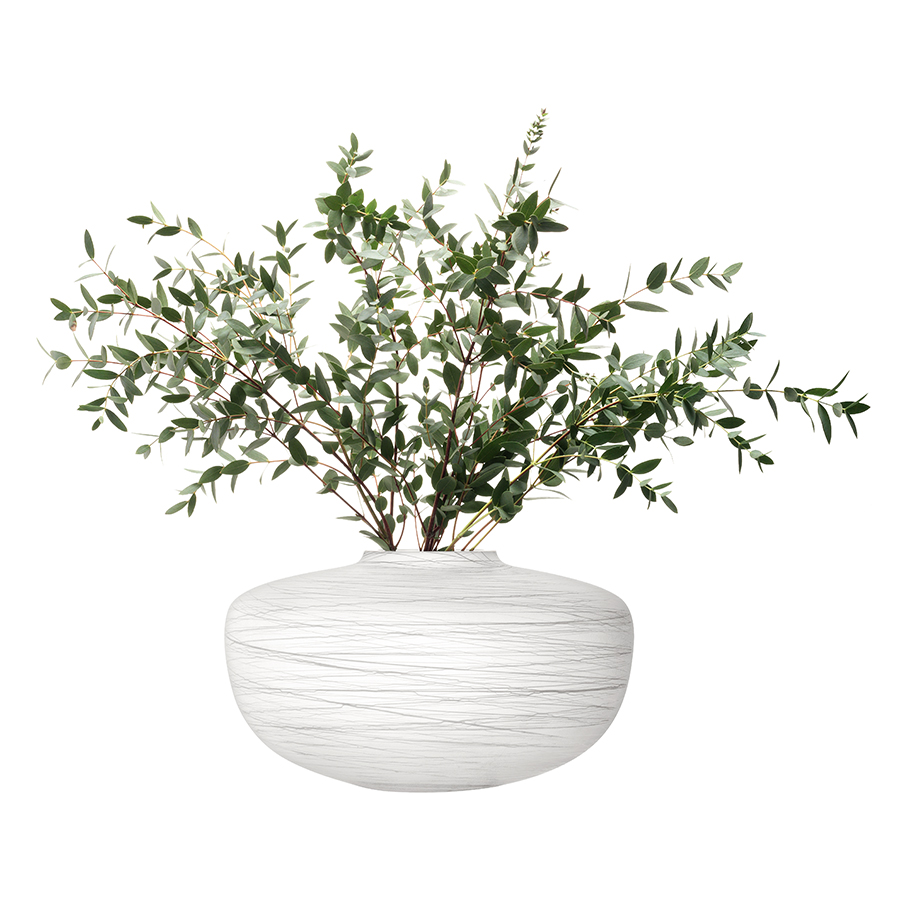 Ваза Boulder 17,5 см белая LSA International G160617153 - Вид №3