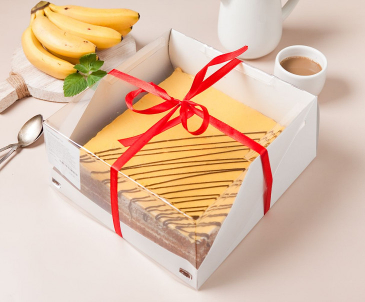 7138 Торт "Банановый" (большой) Вкусляндия  - Вид №2