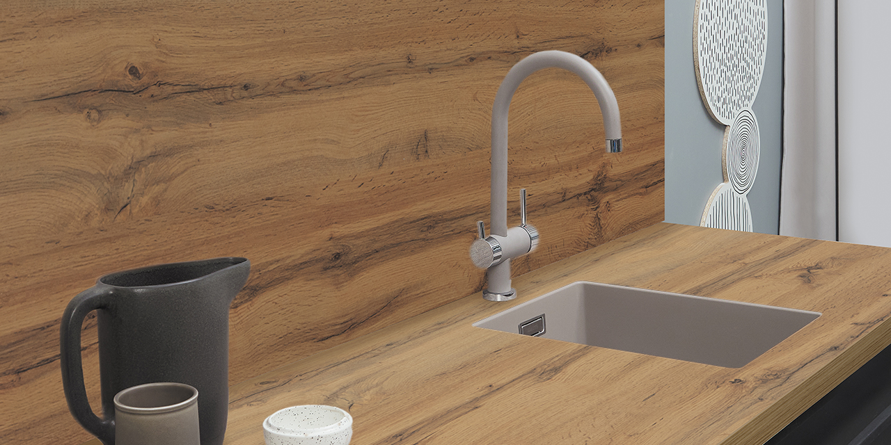 Столешницы для кухни - Дуб Мемори LIGRON LIST407 2433 - Вид №6