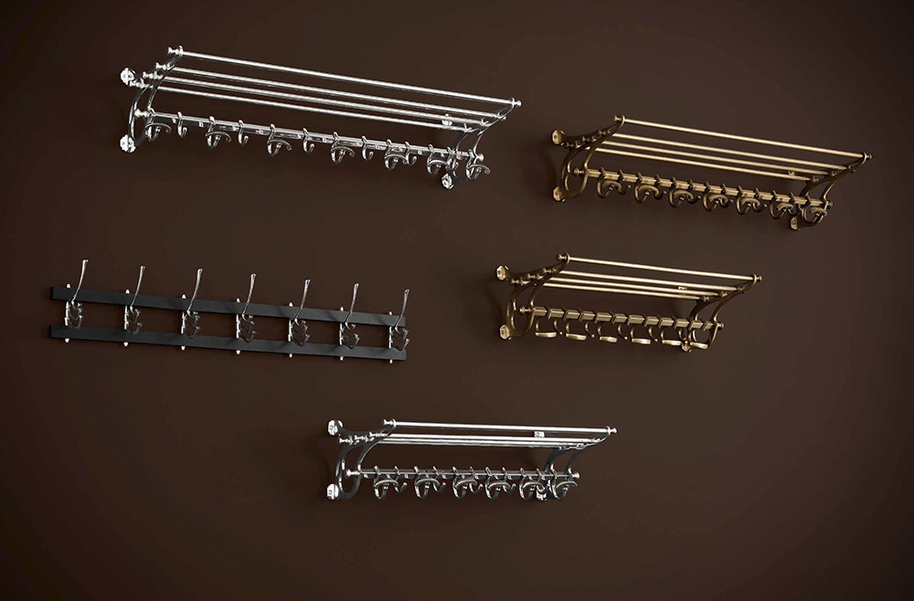 Вешалка 103788 от Eichholtz EICHHOLTZ ДИЗАЙНЕРСКИЕ 247768 Никель  - Вид №1