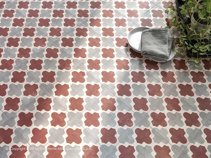 Atlas Concorde Настенная / напольная плитка из керамогранита с эффектом энкаустики Venti boost sun-id-1400680 - Вид №41