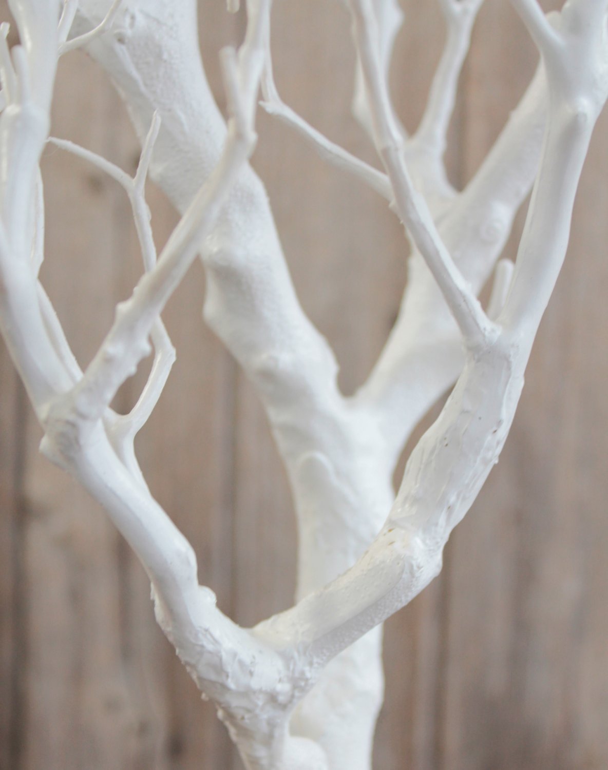 5331 777 a3 Пластиковая ветка, 120 см, белая H-andreas  - Вид №1