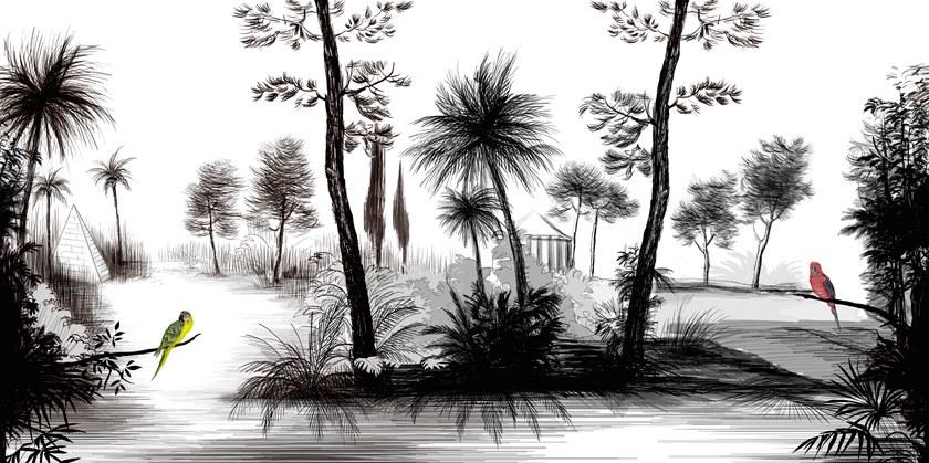 Wall&decò Обои для ванной Wet system 20 Wet_ip2001 / wet_ip2002 - Вид №1