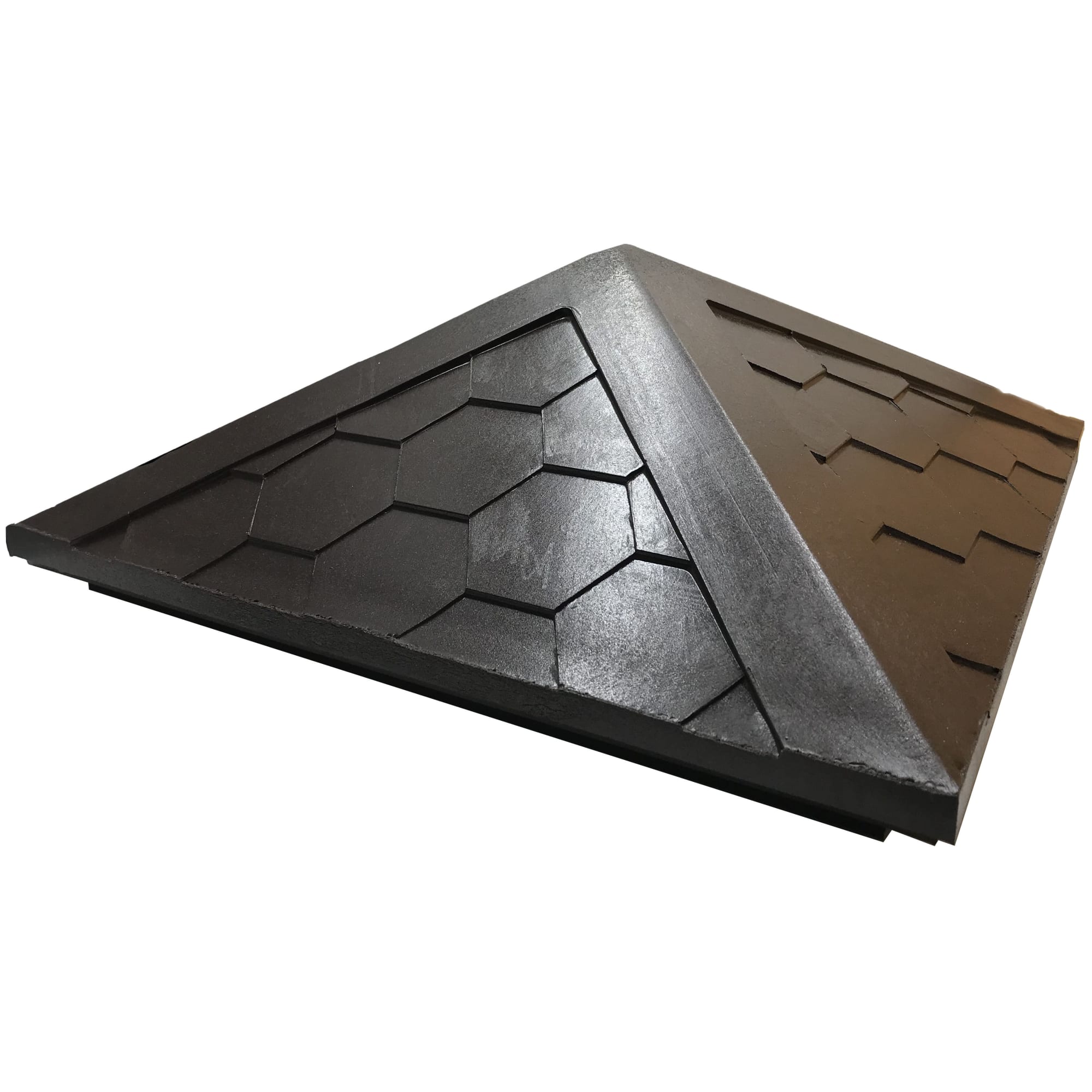 82664517 Колпак на столб полимерпесчаный 1.5 кирпич коричневый Santreyd 