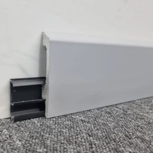 91336669 Плинтус Winart PRO полимер 040 Титаниум 2000x20x80 мм STLM-0888788