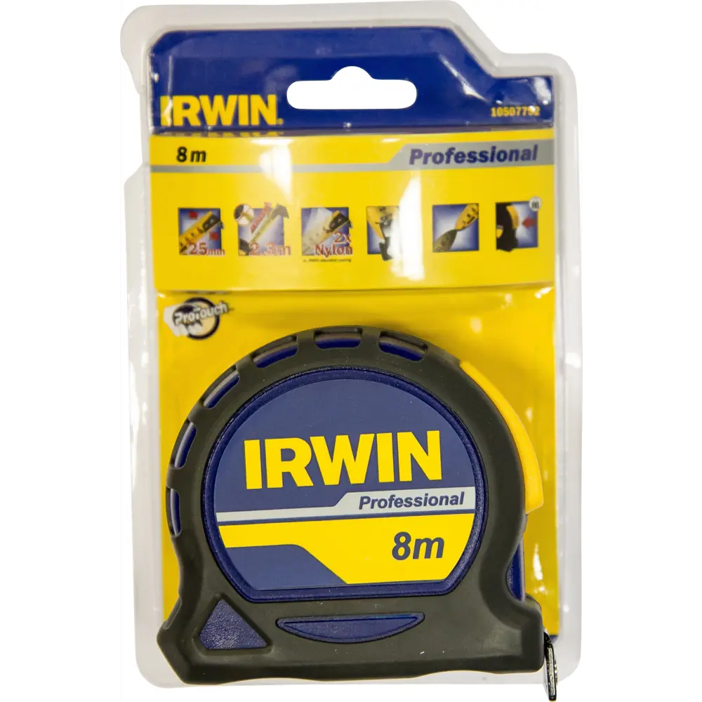 Рулетка Irwin MPP Professional 8 м x 25 мм, магнитный наконечник, двусторонняя шкала STLM-2028842 - Вид №2