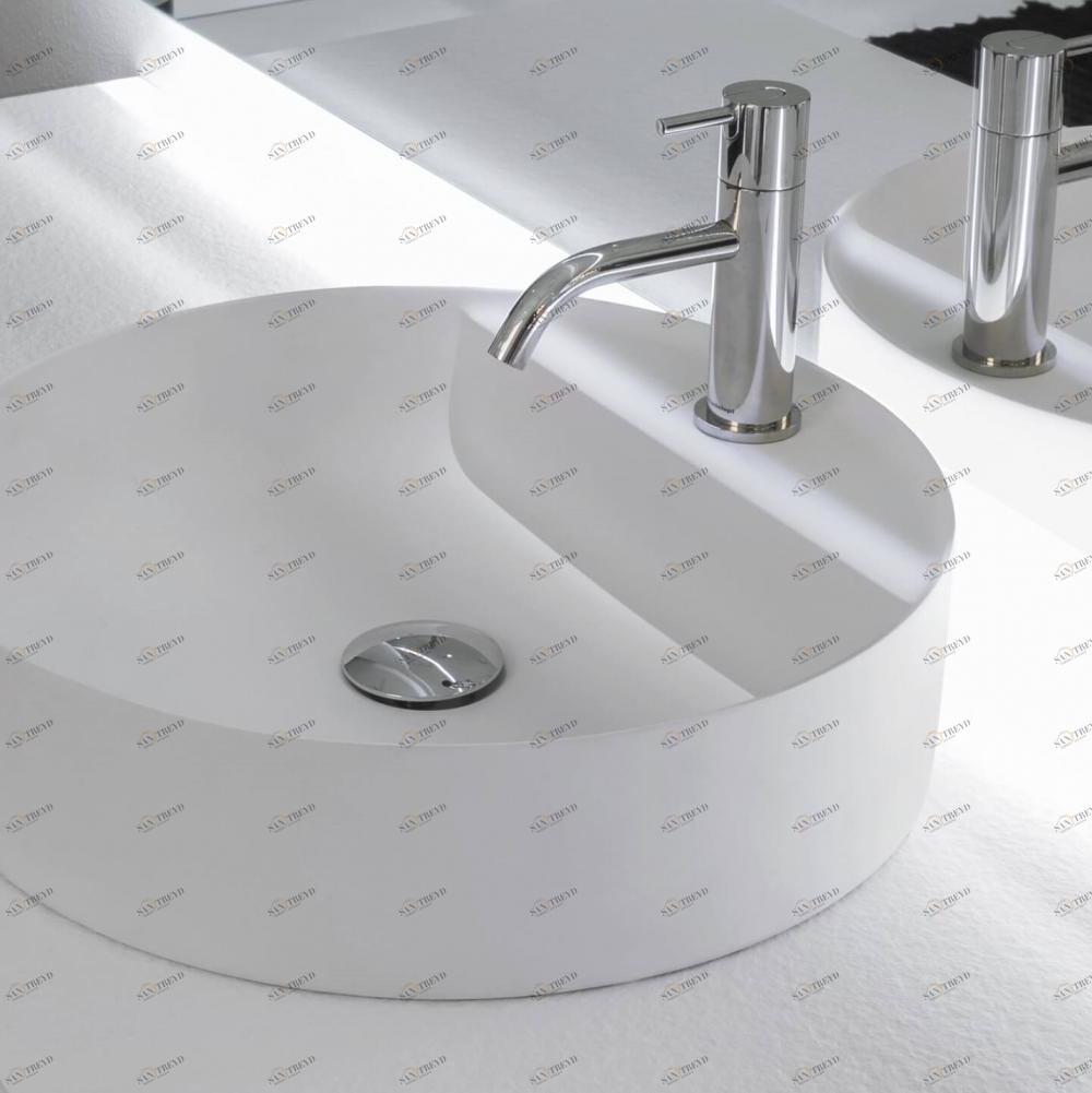 SIMPLOTONDO Накладная раковина на столешницу  овальная Antoniolupi 