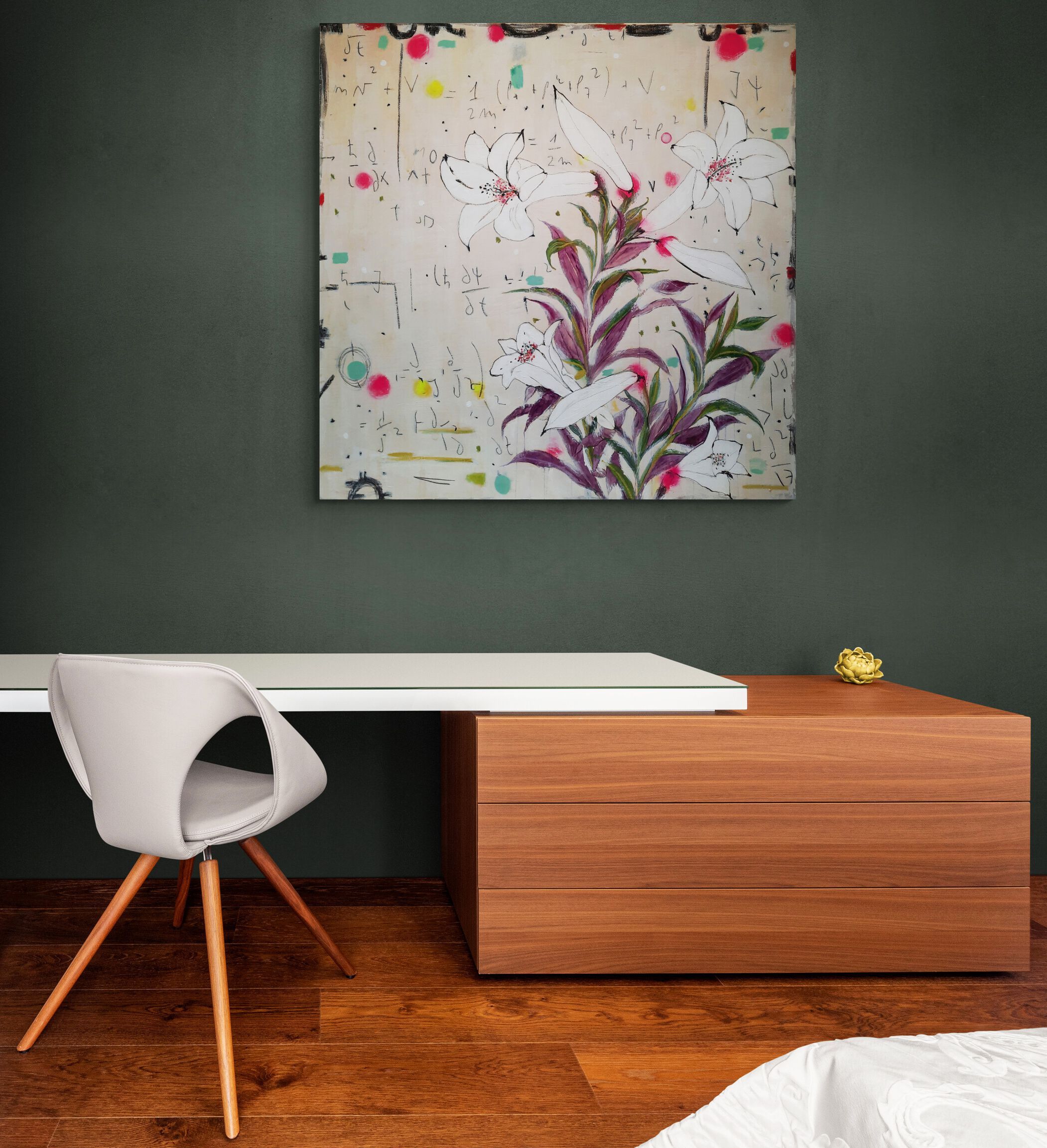 Холст рамки ICI ET LÀ WHITE MATE ARCH-00063443 - Вид №1