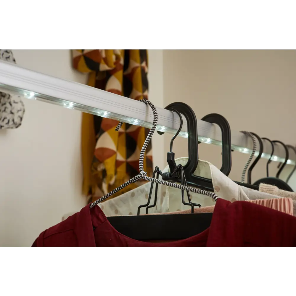 Плечики для одежды 39.5 см пластик цвет черный 4 шт Santreyd STLM-2124239 - Вид №4