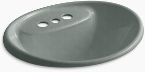 K-2839-4-FT Накладная раковина на столешницу  прямоугольная Kohler