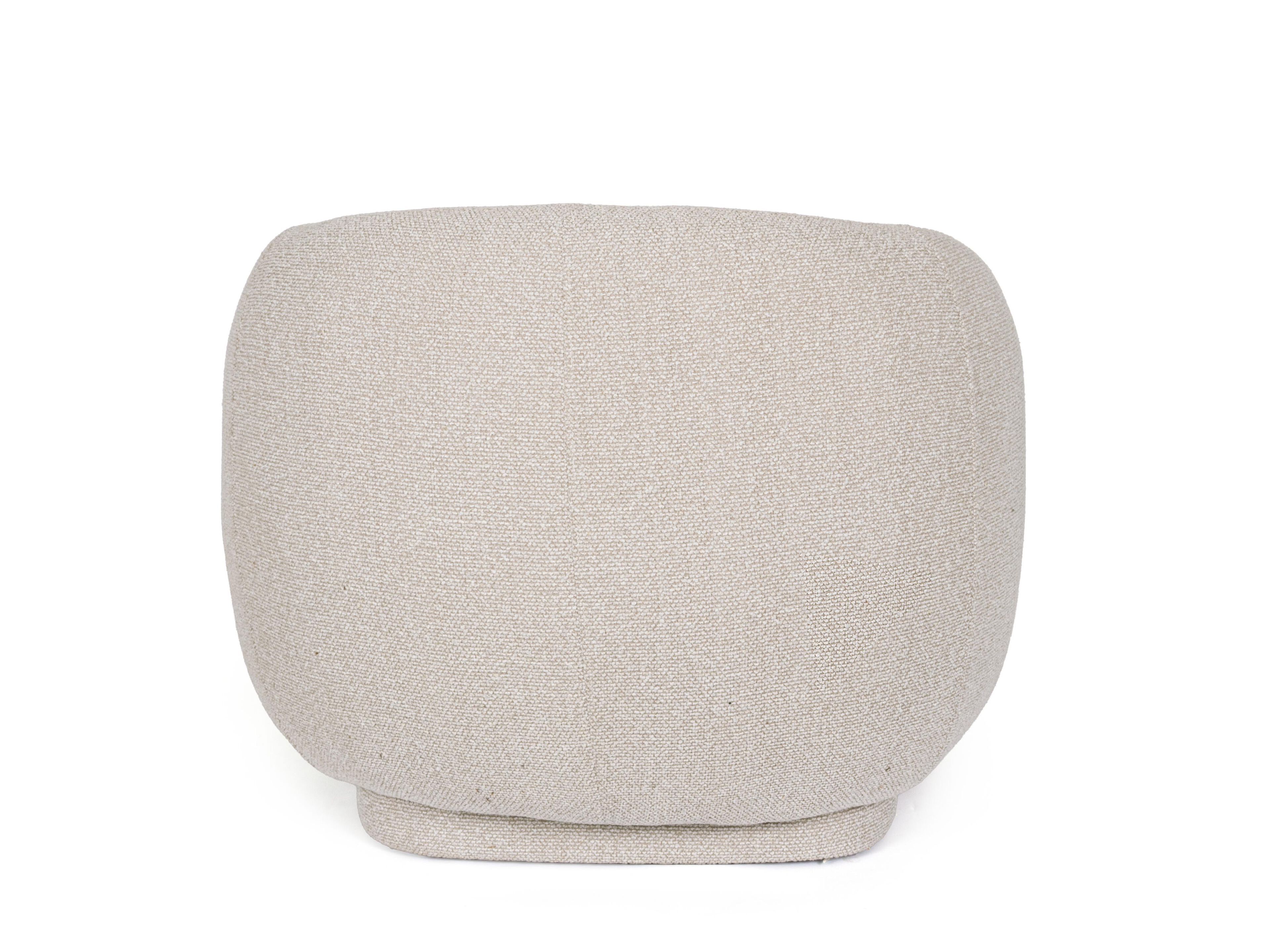 Тканевое вращающееся кресло с подлокотниками BIZZOTTO BRITTANY ARCH-00092517 - Вид №4