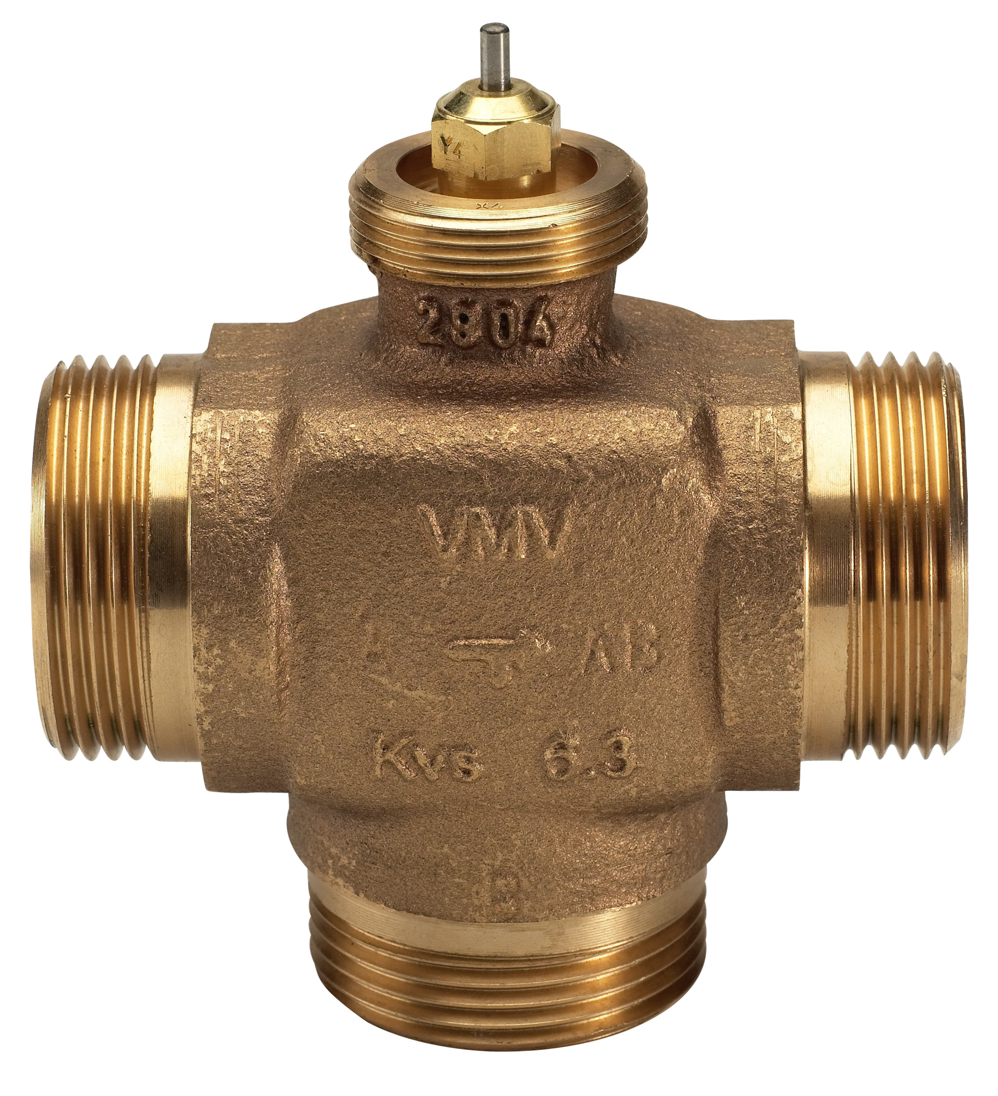 Danfoss Клапан регулирующий седельный трехходовой VMV Регулирующий клапан 3-ходовой VMV Ду 40 065F0040  - Вид №11