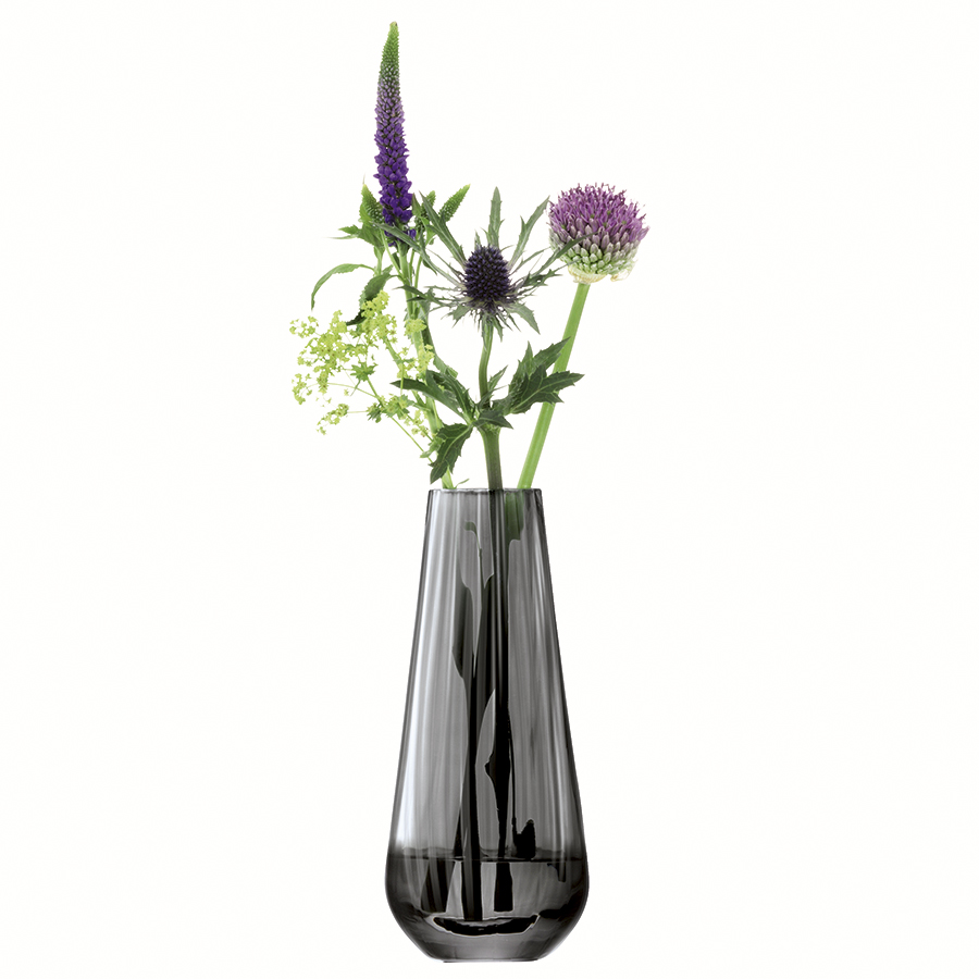 G1528-18-572 Ваза zinc 18см серая LSA International  - Вид №3