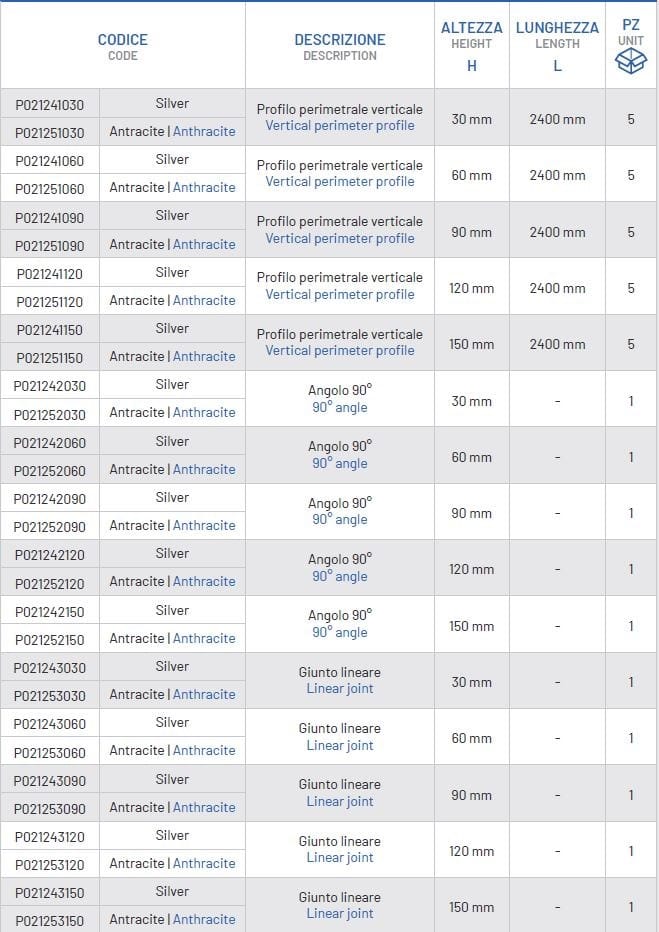Вертикальный профиль периметра для фальшполов ETERNO IVICA Pedestal ARCH-00092788 - Вид №14