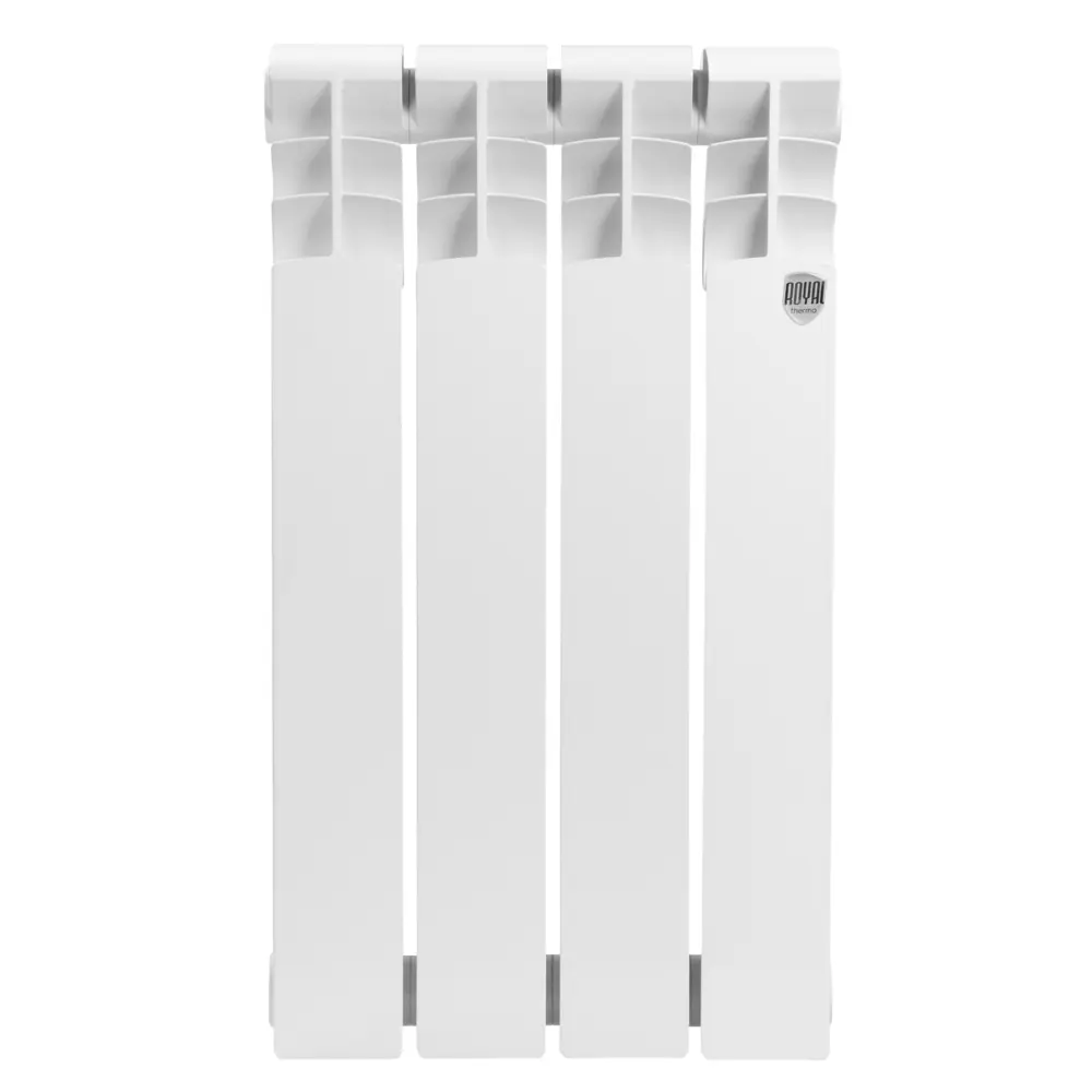 Радиатор секционный Royal Thermo Vittoria 2.0 RTV250004 500/80 4 секции боковое подключение биметалл белый 89378642 STLM-2191146 Отсутствует
