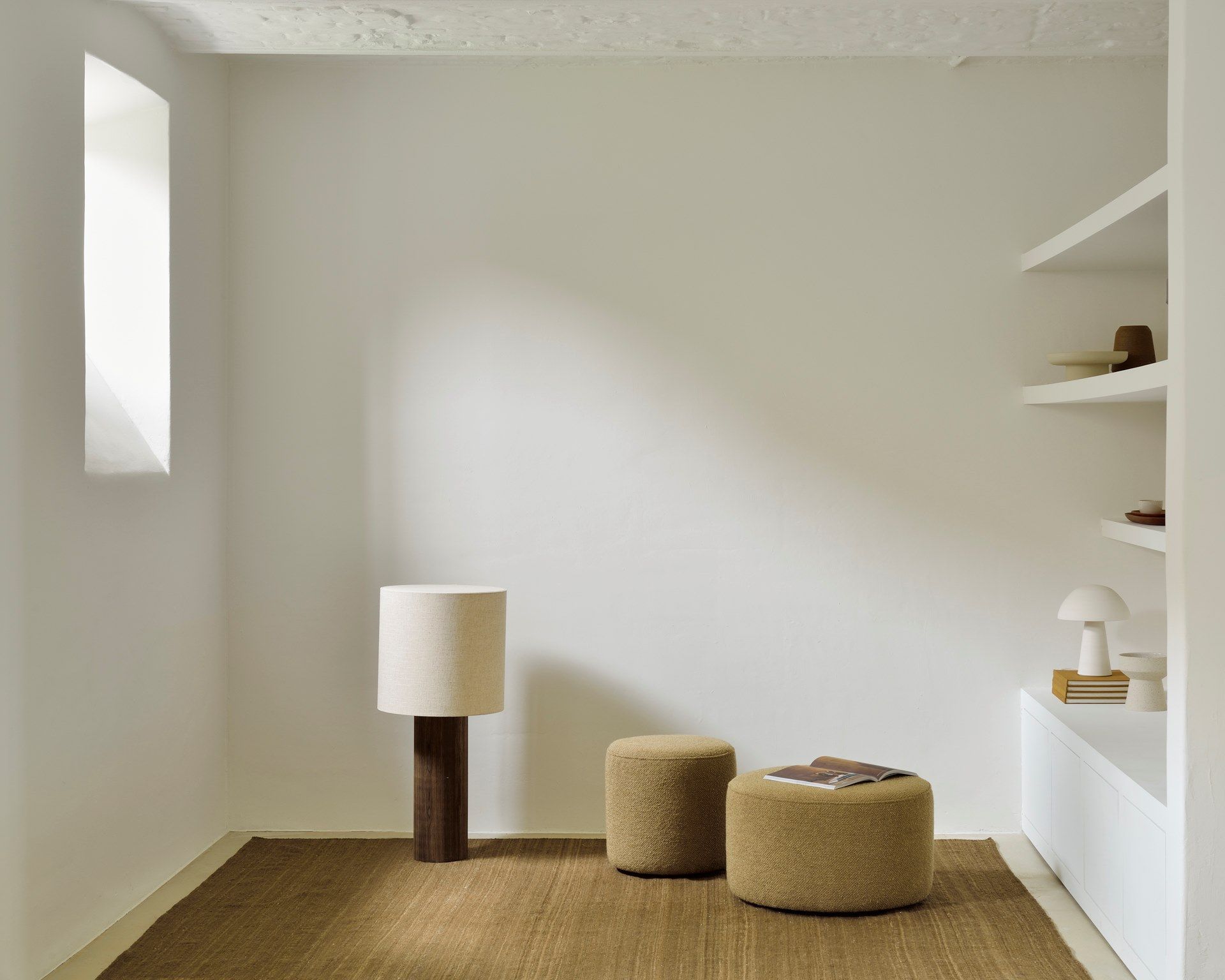 Круглый пуф из ткани Ethnicraft Курган ARCH-00094044 - Вид №17