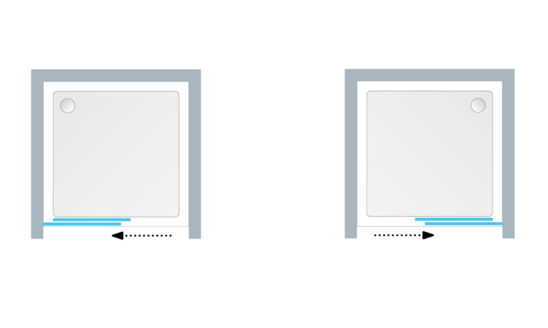 Душевая дверь в нишу Virgo 00659  Словения Kolpa-San  - Вид №6