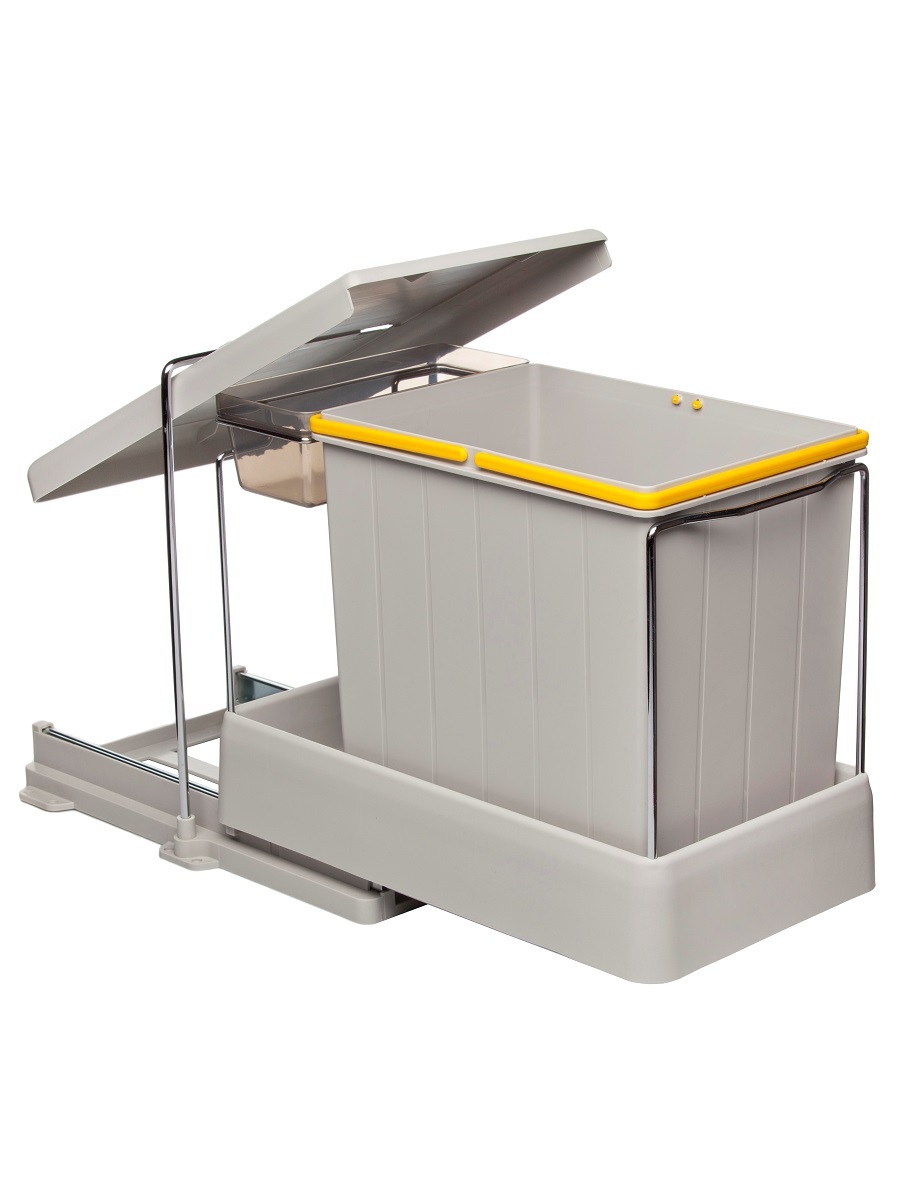 Контейнер для мусора на дверцу Gamma 400/17 Light Grey NAVAKO 10015