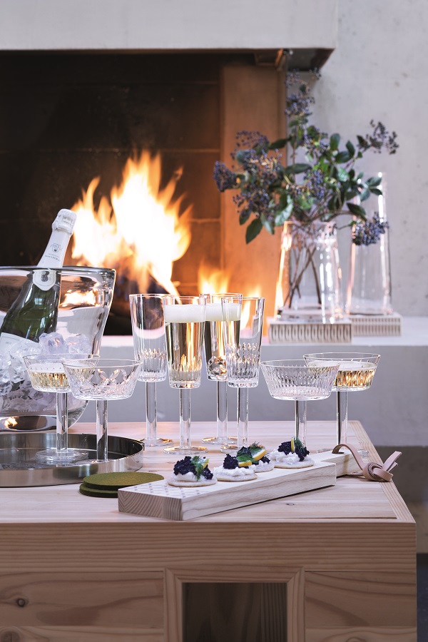 Набор из 4 бокалов-флейт для шампанского Tatra 250 мл LSA International G140509194 - Вид №1