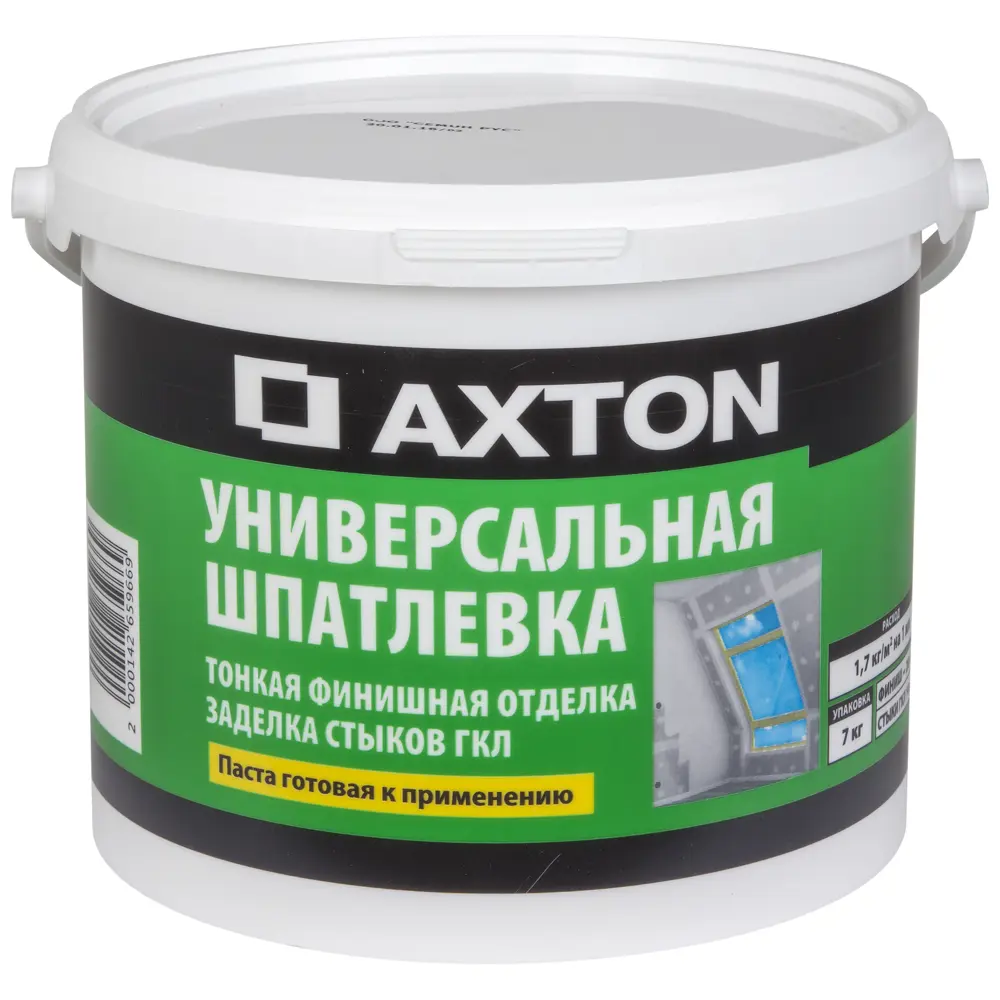 Шпаклёвка универсальная Axton, 7 кг STLM-2198136