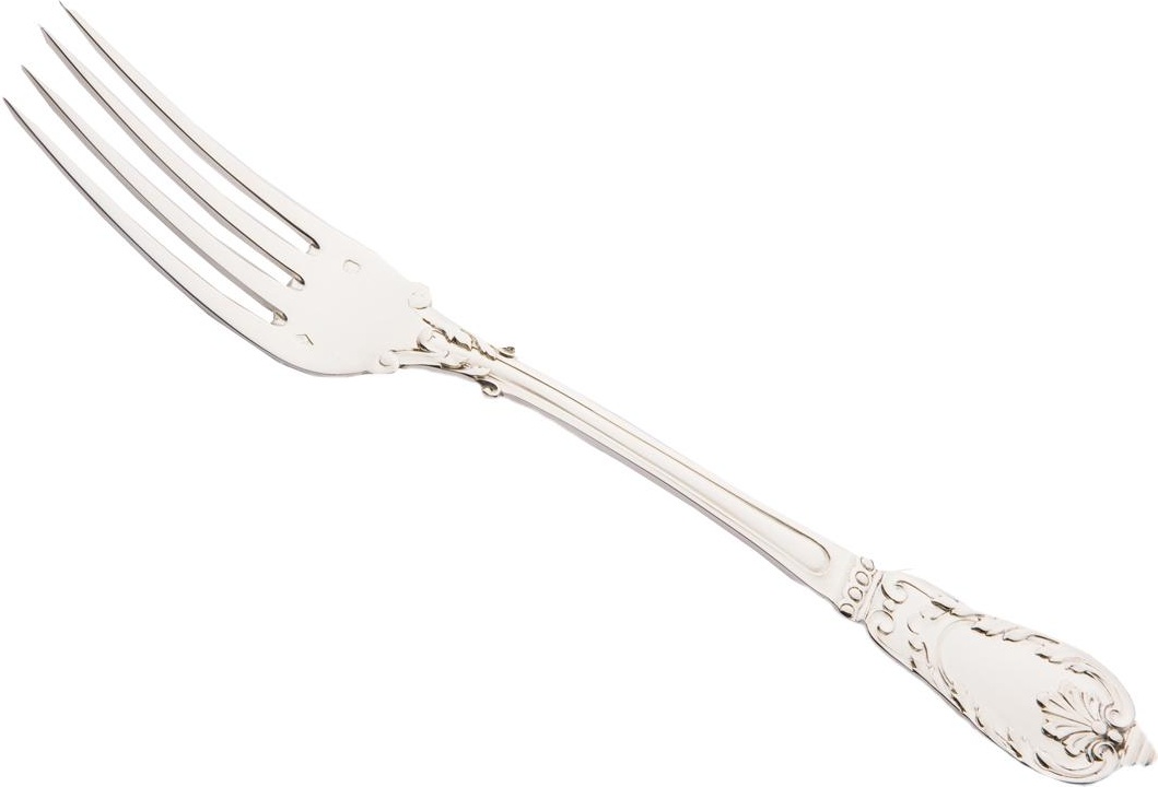 76283 Odiot Вилка столовая 22,5см "Тюренн" (серебро 925пр) Серебро 925 