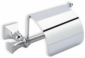 Stilhaus Держатель туалетной бумаги из хромированной латуни с крышкой Prisma Pr11c