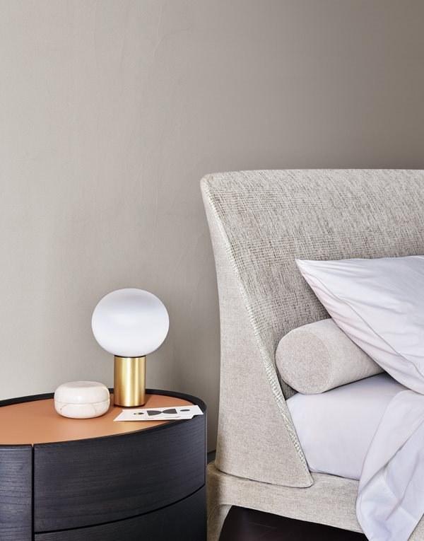 Poliform Овальная тумбочка из дерева с ящиками Kelly sun-id-1476993 - Вид №2