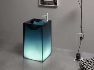 Отдельно стоящая раковина из Cristalmood®