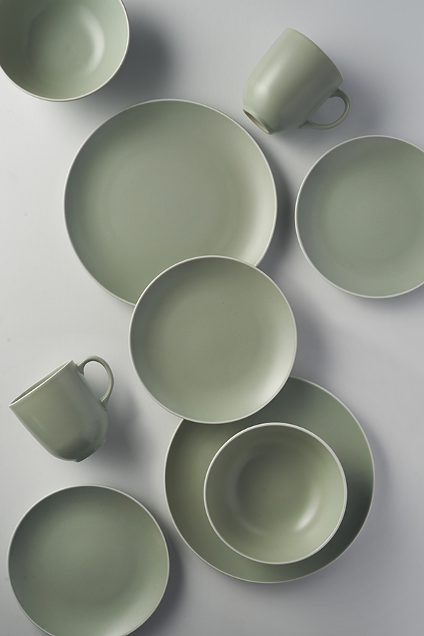 2001.557 Набор обеденной посуды classic, зеленый, 12 пред. Mason Cash  - Вид №4